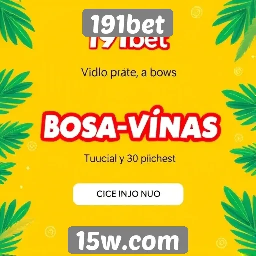 191bet apresenta novo bônus de boas-vindas ao usuário